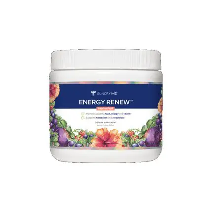 A container of energy renew is shown.